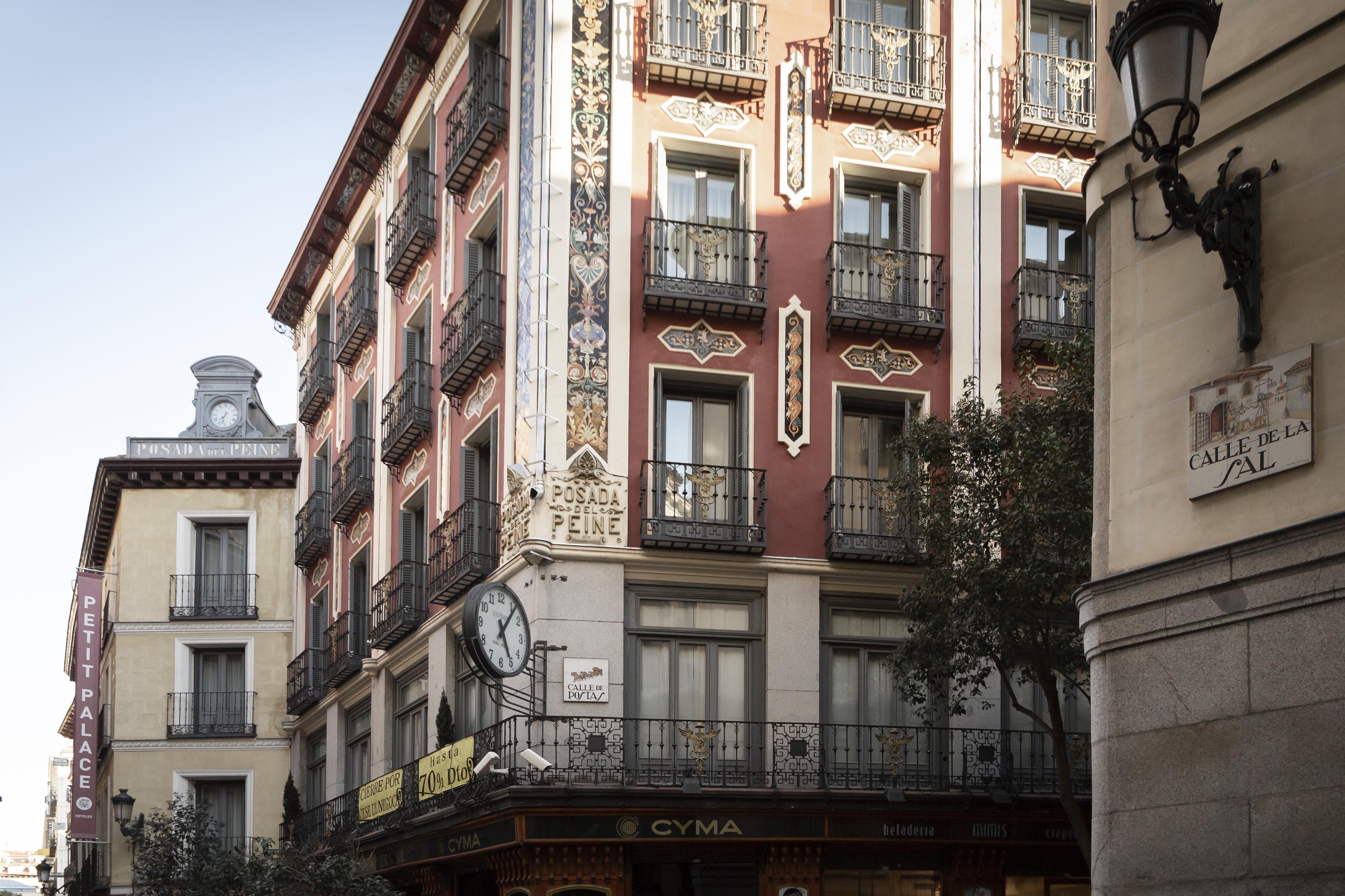 Hotel Petit Palace Posada del Peine Madrid Exterior foto