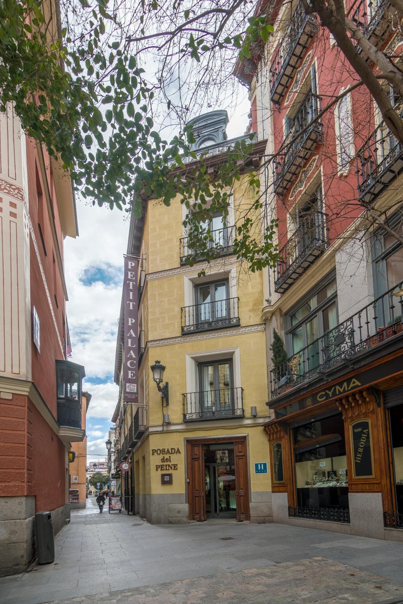 Hotel Petit Palace Posada del Peine Madrid Exterior foto